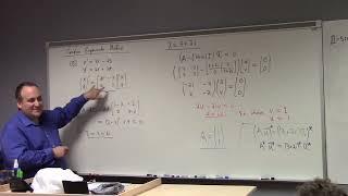 Differential Equations: complex e-vectors, variation of parameters for nonhomogeneous, 9-18-24