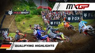 MX2 & MXGP Qualifying Highlights | 2025 Liqui Moly MXGP of Germany