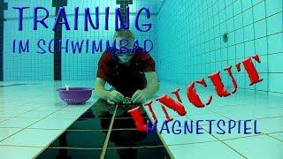 Training im Schwimmbad : Magnetspiel : UnCut