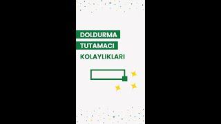 Excel'de Hızınıza Hız Katacak Doldurma Tutamacı KOLAYLIKLARI | Excel 751 | #shorts