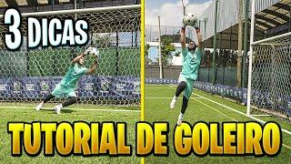 3 Dicas que todo Goleiro INICIANTE precisa saber pra ser PROFISSIONAL