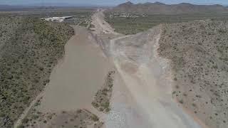 South Mountain Freeway Progress Drone Flyover | Center Segment | March 2019