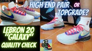 LEBRON 20 "GALAXY" / QUALITY CHECK/UNBOXING/ FITTINGS/SPIKE TEST