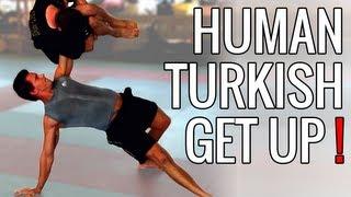 Human Turkish Get-Up | Joe stemmt Mensch!