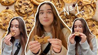 finding the BEST chocolate chip cookie in london!