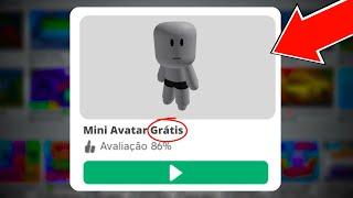 TESTEI JOGOS SECRETOS QUE DÃO ITENS GRÁTIS NO ROBLOX! *FUNCIONA DE VERDADE*