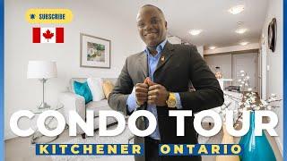 CONDO TOUR 2023 | CONDO APARTMENT TOUR KITCHENER, ONTARIO | CONDO FOR RENT