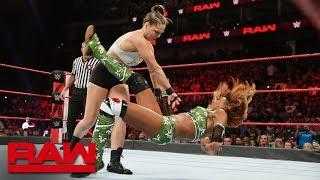 Ronda Rousey vs. Alicia Fox: Raw, Aug. 6, 2018