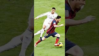 Messi vs Ronaldo:Who's the Better Dribbler?  #Messi #Ronaldo #FootballDebate #DribblingSkills #GOAT