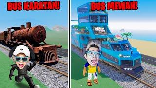 Kereta KARATAN VS Kereta SULTAN VIP Super Mewah Terbesar di dunia ROBLOX!!!