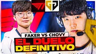 ¡FAKER vs CHOVY & CANYON SEMIFINAL HISTORICA!  // T1 vs GEN G (Worlds 2024)