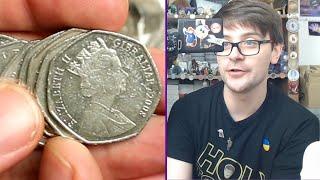 We Like 50ps From Gibraltar!!! £250 50p Coin Hunt Bag #93 [Book 6]