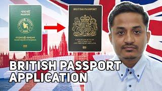 Walkthrough: British Passport Application