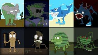 İtalian Brainrot Animals but Analog Horror! | İtalian Brainrot Animation