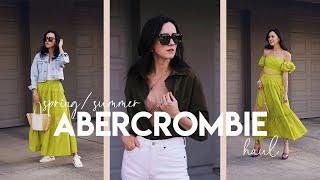 ABERCROMBIE SPRING/SUMMER OUTFIT HAUL '23 | BLUSHFUL BELLE