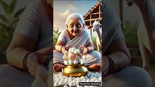 A beautiful AI story: The thief took away grandmother's magic pot #ai #cartoon #shorts #shortsfeed