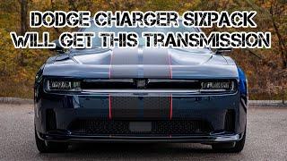 2025 Dodge Charger SIXPACK Will Get This Transmission