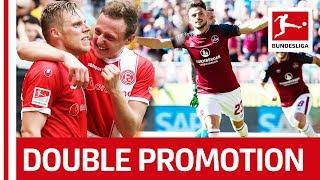 Promoted Nürnberg and Düsseldorf - Clubs Steeped in Tradition Return to the Bundesliga