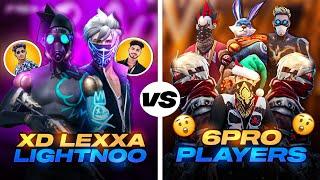 XD Lexxa & Lightnoo Defeated By 7-0 ?  | 2 Vs 6 | Xd Akshya Shocked 