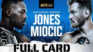 UFC 309 - Jones vs. Miocic Full Card Preview & Predictions