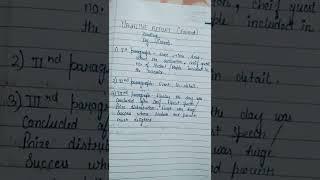 Report  writing || for magazine || format || class 11th /12th