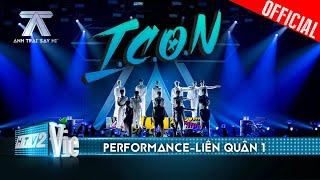 I.C.O.N - Liên Quân 1- Isaac, HIEUTHUHAI và dàn anh trai tạo địa chấn |Anh Trai Say Hi [Performance]