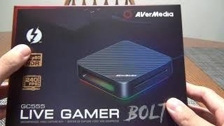 AVerMedia Live Gamer Bolt Unboxing