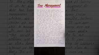 How to write eassy on time management simple english eassy on time management eassy time management