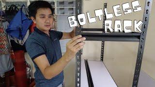 BOLTLESS RACK STORAGE UNBOXING AND INSTALLATION | BAGONG GEAR SA MINI NEGOSYO | MARKY HARDINERO