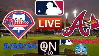 Atlanta Braves Vs Philadelphia Phillies. Live MLB Baseball. Play by Play,, 3D Presentation, & More!