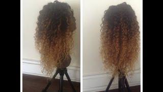 Curly Hair Ombre DIY: Queen Weave Beauty LTD - ChimereNicole