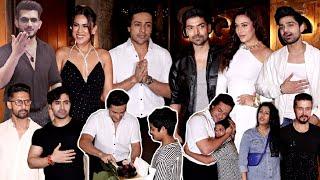 TV Celebrities At Shalin Bhanot Birthday Party 2024 - Nia, Arjun, Gurmeet, Krishna, Abhishek, Ravi