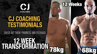 INSANE weightloss Transformation Nabil from England; CJ COACHING RESULTS