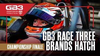 GB3 Race 3 – Brands Hatch – Sunday 29 September