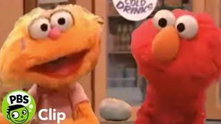 Sesame Street | Elmo tells Zoe that Rocco is just a rock | PBS Kids