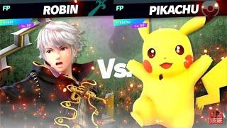 Super Smash Bros Ultimate Amiibo Fights 3pm Poll Robin vs Pikachu