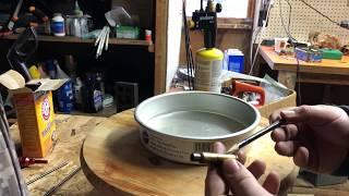 How to Anneal Rifle Brass with the water pan method