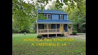 Newly Renovated 3BDRM Home for Sale in Chesterfield, VA +$333K+