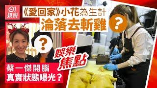 《愛回家》小花為生計去斬雞　做樓面被認出｜蔡一傑切除腦部腫瘤後首次公開露面｜李克勤｜朱千雪首度舉家外遊｜謝霆鋒白髮新造型｜晶女郎｜魚蛋妹｜古天樂｜梁詠琪｜12月23日娛樂新聞 #今日娛樂 香港