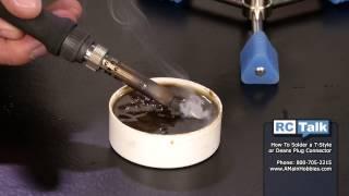 How To Solder An RC Plug: AMain Hobbies' RC Talk