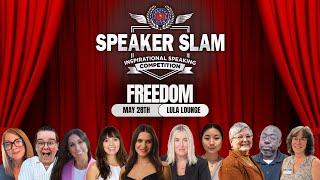 Meet the Speakers & Judges for the 2024 Freedom Competition | Speaker Slam