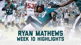 Ryan Mathews Racks Up 109 Yards & 2 TDs | Falcons vs. Eagles | NFL Week 10 Player Highlights