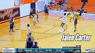 PG Jalen Carter (Age 16) | Full Game Highlights vs Mt. Zion (#11 in the Nation)