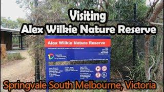 Visiting Alex Wilkie Nature Reserve in Springvale South, Melbourne