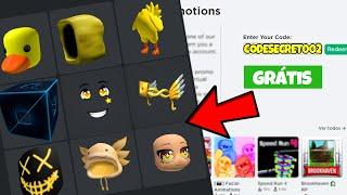 +2 novos promocodes grátis de 2022 no roblox! 