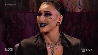 WWE Raw - Rhea Ripley & Dominik Mysterio Interview - Feb 20, 2023