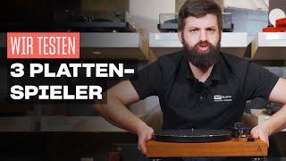 Plattenspieler-Guide: 3 Plattenspieler in 3 verschiedenen Preisklassen