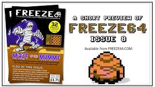 FREEZE64 fanzine issue 8 for the Commodore 64