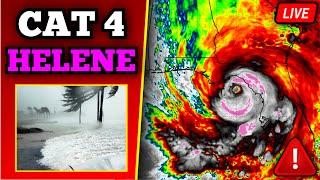 Major Hurricane Helene, As It Made Landfall In Florida With CATASTROPHIC Impacts - 9/26/24