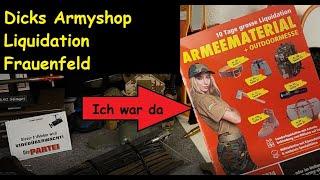 Dicks Army-Shop Liquidation in Frauenfeld